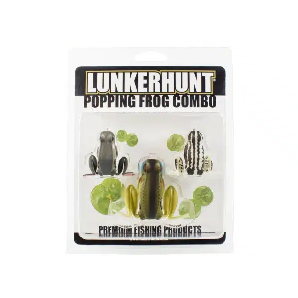Lunkerhunt-Popping_Frog_Combo-PFCOM01