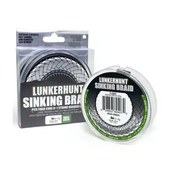 Lunkerhunt-Sinking_Braid-Moss_Green