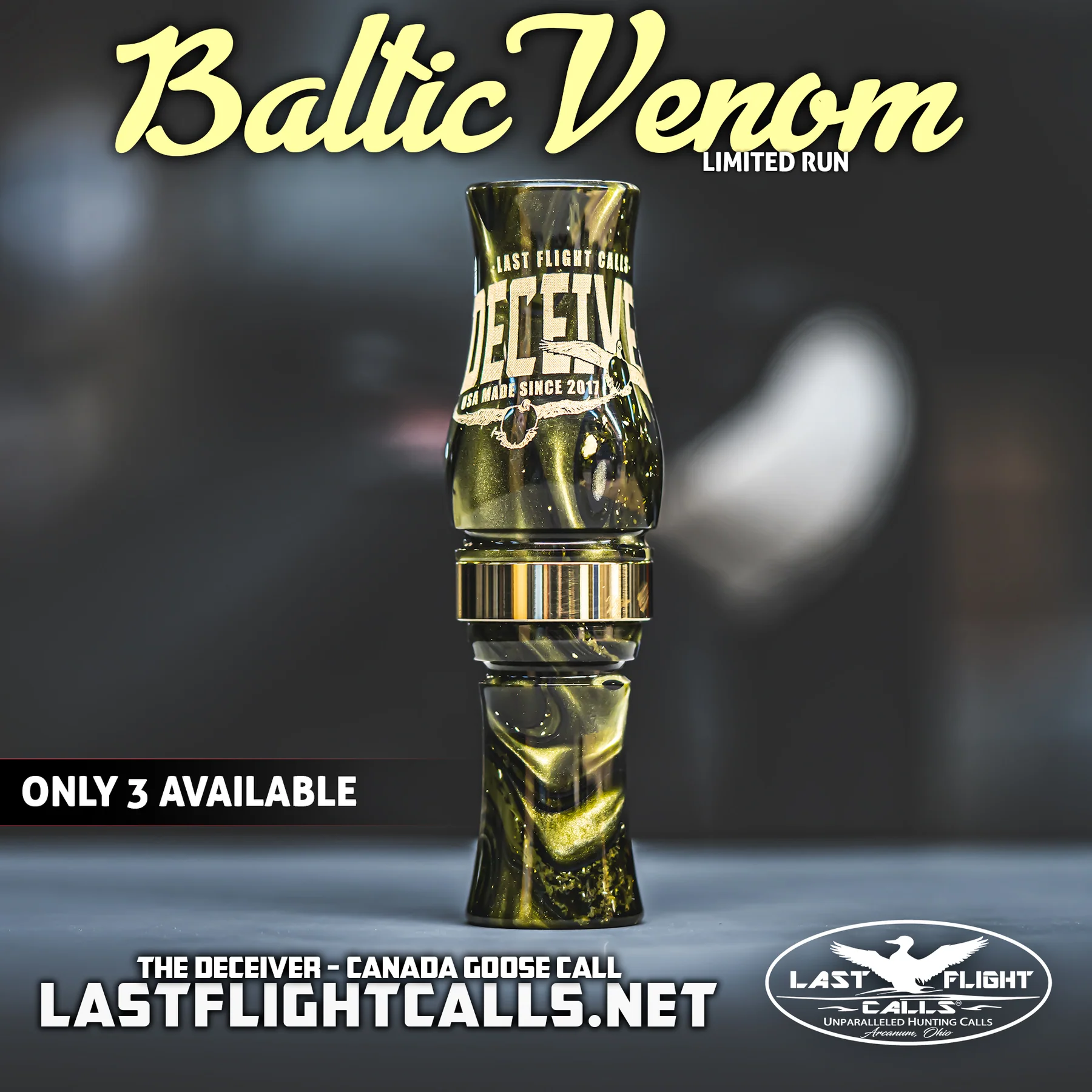Last-Flight-Calls-Limited_Run-Goose-Acrylic-Baltic_Venom